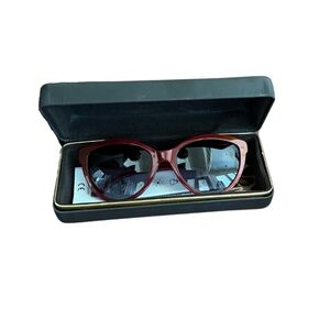 Roberto Cavalli  Kuma Red Rhinestones Sunglasses